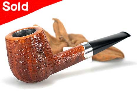 Svend Bang Sandblast Billiard Sterling Silver Estate